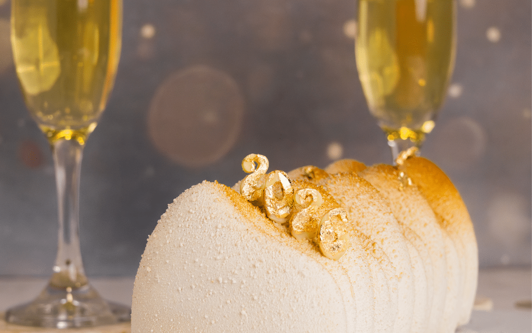 Barra helada para año nuevo